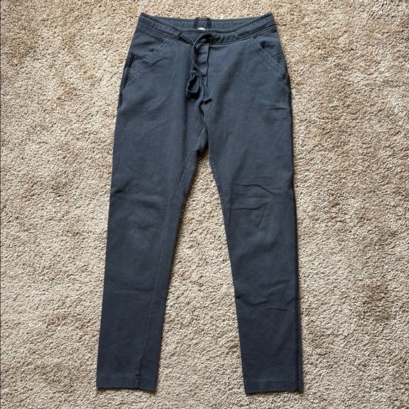 Humanoid Grey Drawstring Pull On 3 Pocket Straight Leg Tapered Pant - Picture 1 of 9